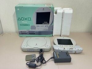 激レア　動作難あり　動作確認済　SONY　プレイステーション本体　PSONE　COMBO　コンボ　LCDモニター付き　箱と本体番号一致