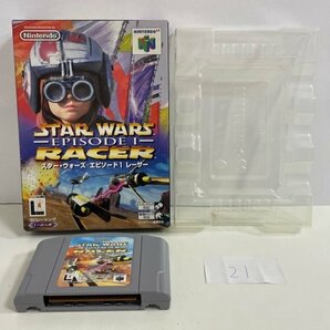 任天堂 N64 ニンテンドー64 箱付き 接点洗浄済 スターウォーズ エピソード 1 レーサー SAKA21の画像1