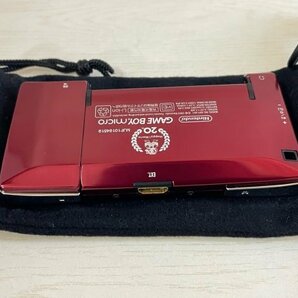 美品 任天堂 ゲームボーイミクロ ファミコンバージョン ファミコンVer 本体 ソフト袋充電器付き 動作確認済の画像9