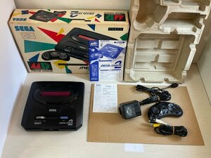 SEGA Sega MD Mega Drive Mega Drive 2 body box instructions attaching operation verification settled instructions . number coincidence 