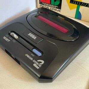 SEGA セガ MD メガドライブ メガドライブ2 本体 箱説明書付き 動作確認済 説明書と番号一致の画像2