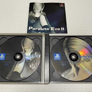 ☆PS1 名作 人気作 Parasite Eve パラサイト イヴ Ⅰ Ⅱ 1 2 セット 説明書欠品 SQUARE アドベンチャー ☆動作確認済 盤面・除菌清掃済 S4の画像5