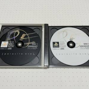 ☆PS1 名作 人気作 Parasite Eve パラサイト イヴ Ⅰ Ⅱ 1 2 セット 説明書欠品 SQUARE アドベンチャー ☆動作確認済 盤面・除菌清掃済 S4の画像3