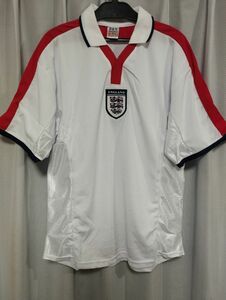 昔のイングランド代表 ゲームシャツ