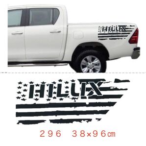 296 送料無料★ハイラックス サイドデカール 北米トヨタ サーフ 四駆 USDM