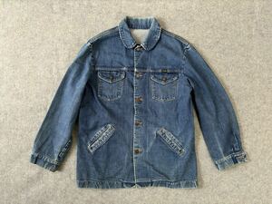 70s WRANGLER ロング丈 デニムジャケット ビンテージ ☆ 50s 60s Levi''s 1st 2nd 11mj 111mj 24mj 501 506 70505 gジャン