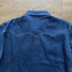 Special! 50s DALL SMITH デニム ウエスタンシャツ 美品 ビンテージ ☆ 40s 60s 501 505 LEVI'S Wrangler 27mw ショートホーン ジャケットの画像10