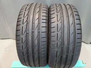 BRIDGESTONE ブリヂストン POTENZA S001 225/45R17 91W RFT 2本 8.5分山 ランフラット