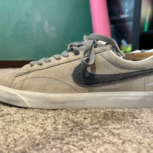 かえ紐付き【USED】NIKE × uniform experiment FRAGMENT TENNIS CLASSIC AC MDの画像2