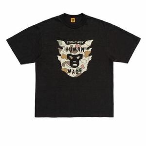 完売品【新品未使用】HUMAN MADE x KAWS GRAPHIC T-SHIRT #2 黒