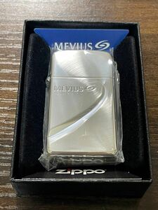 zippo MEVIUS Armor Case限定品 メビウス 2020年製前面深彫刻印 アーマー スリム デットストック