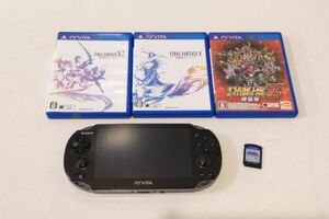 SONY ソニー プレイステーションVITA PSVITA 本体 PCH-1000 ＋ソフト FF10/FF10-2/第3次スーパーロボット大戦Z 時獄篇 など