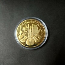 ウィーンフィルハーモニー ゴールド GOLD 金 金貨 ゴールドコイン ウィーン金貨 24k _画像1