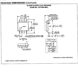 富士通 MB501L プリスケーラー(1.1GHz at 50mW) 2個 新品未使用 長期保管品の画像8