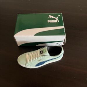 スニーカー消しゴム　PUMA ミントブルー