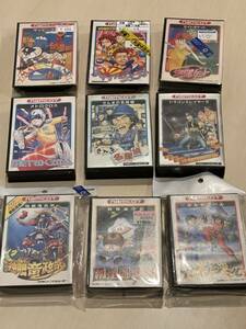 [ operation no check ] Namco Famicom cassette 9 pcs set san .. name ..me Toro Cross ke luna g-ru.. road middle chronicle mapi- Land 