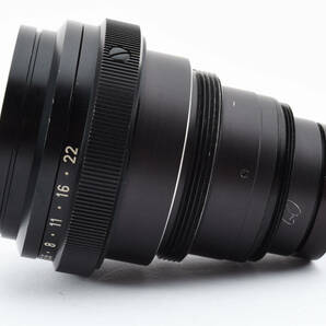 ★☆ 光学良好！ LEICA ライカ LEITZ WETZLAR TELE-ELMAR テレ エルマー 135mm F4 前玉のみ フード付 ＃2 ★☆の画像6