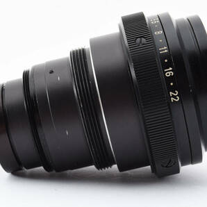 ★☆ 光学良好！ LEICA ライカ LEITZ WETZLAR TELE-ELMAR テレ エルマー 135mm F4 前玉のみ フード付 ＃2 ★☆の画像7