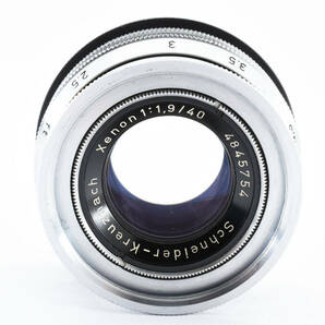 ★☆ 希少！ Schneider-Kreuznach シュナイダー Xenon クセノン 40mm F1.9 ROBOT ロボット用 ★☆の画像2