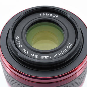 ★☆ 超美品！ Nikon ニコン 1 NIKKOR 30-110mm F3.8-5.6 レッド【難あり】★☆の画像10