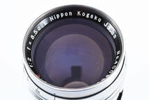 ★☆ Nikon ニコン Nippon Kogaku NIKKOR-P・C 8.5cm 85mm F2 単焦点レンズ ★☆_画像10