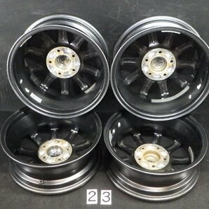 [石] HOT STUFF/EXCEEDER 15×5.5J 114.3×5H +48 ハブ径73mm 社外アルミホイール 4本セット 個人宅不可 ■ 中古品 ■の画像2