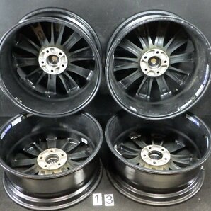 [石] RAYS CWP VERSUS 19×8J 114.3×5H +35 ハブ73mm メッキ 4本セット 個人宅不可 社外アルミホイール ■ 19インチ レイズ 中古品 ■の画像2