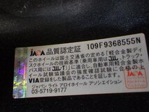 [石] WEDS VELVA SPORT Z 16×6.5J 100×5H +47 ハブ径73mm ガンメタ 4本セット 社外アルミホイール 個人宅不可 ■ 16インチ 中古品 ■_画像10