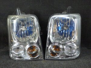 [ stone ] DA64W Every Wagon head light left right SET halogen * secondhand goods Suzuki *