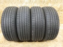 [石] 夏タイヤ 215/60R16 ダンロップ ENASAVE EC204 2022年製 4本SET ★ 個人宅不可 北海道発 中古品 サマータイヤ ★_画像1