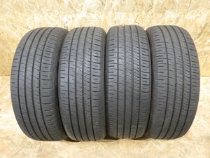 [石] 夏タイヤ 215/60R16 ダンロップ ENASAVE EC204 2021年製 4本SET ★ 個人宅不可 北海道発 中古品 サマータイヤ ★