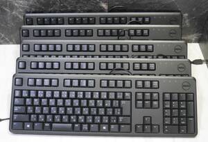 Dell USB keyboad/キーボード 5個セット