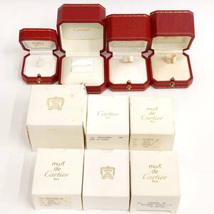 Cartier カルティエ　リングケース　箱　ボックス　10個セット 