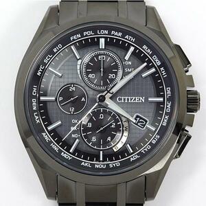 CITIZEN シチズン アテッサ AT8044-56E H804-T019731 電波ソーラー クロノ メンズ チタン 未使用品