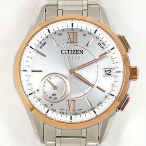 CITIZEN シチズン エクシード CC3054-55A /F150-T022723 GPSソーラー電波 メンズ 未使用品