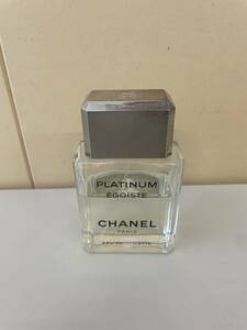 CHANEL Chanel PLATINUM EGOISTE perfume Egoist platinum EDT 100ml remainder amount approximately 7 break up *6257