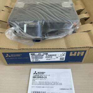 三菱電機 三菱 MITSUBISHI サーボアンプ MR-J4-20B 新品 未使用 保管品【6353】の画像4