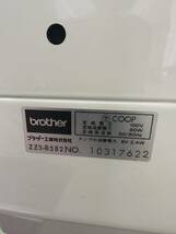 brother ブラザー 電子ミシン ZZ3-B582 中古品【6767】_画像3
