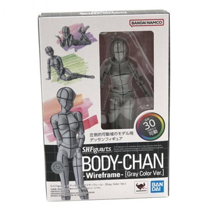 【中古】未開封)S.H.Figuarts ボディちゃん ワイヤーフレーム(Gray Color Ver.)[240024426617]