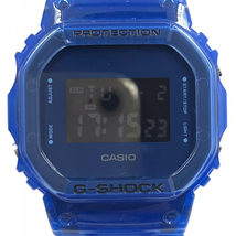 【中古】G-SHOCK DW-5600SB-2 スケルトンブルー ジーショック[240024448892]_画像1