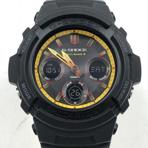 【中古】G-SHOCK AWG-M100SBY-1AJF タフソーラー マルチバンド6 ジーショック[240024457260]