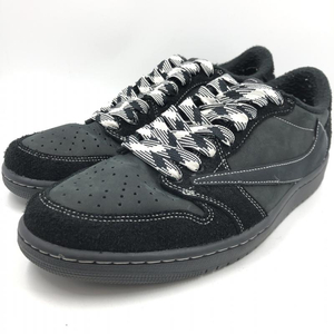 【中古】NIKE×TRAVIS SCOTT AIR JORDAN1 LOW OG SP サイズ29cm ブラックファントム DM7866-001 ナイキ×トラヴィススコット[240024458240]