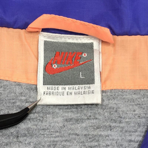 【中古】NIKE 90s 総柄ナイロンジャケット L マルチカラー　ナイキ[240024412656]_画像7