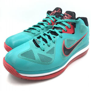 LEBRON 9 LOW DQ6400-300 （ニューグリーン/アクションレッド/ホワイト/ブラック）