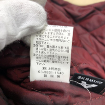 【中古】AVIREX VARSITY レザージャケット サイズL ブラック アヴィレックス [240024447396]_画像6