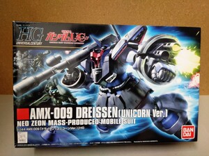 AMX-009 dry sen Unicorn Ver. (1/144 шкала HGUC 124 Mobile Suit Gundam UC 2128327)