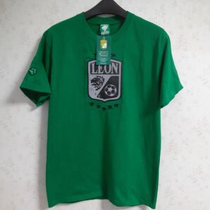 新品　FC LEON　メキシコ　カットソー　Tシャツ　ワッペン　刺繍