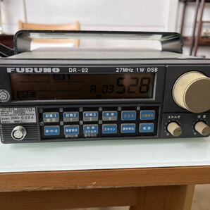 FURUNO フルノ DR-82 27MHz 1W DSB 漁業無線機 DSB送受信機 無線機 マイク付きの画像1