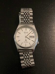 SEIKO Silver Wave 8229-7040 クォーツ デイデイト