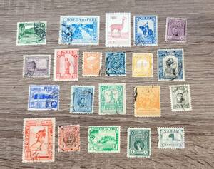  abroad stamp foreign stamp pe Roo PERU 21 sheets 